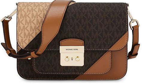 michael kors sloan samt tasche|Michael Kors Women’s Sloan Editor Messenger Bag .